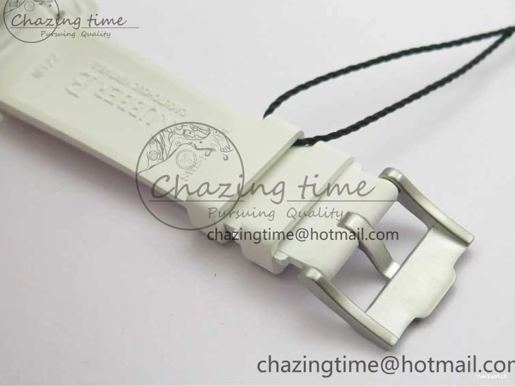 Dial Strap White Green Submariner on VR3135 3AF Transparent Best Phantomlab Edition Rubber 0217